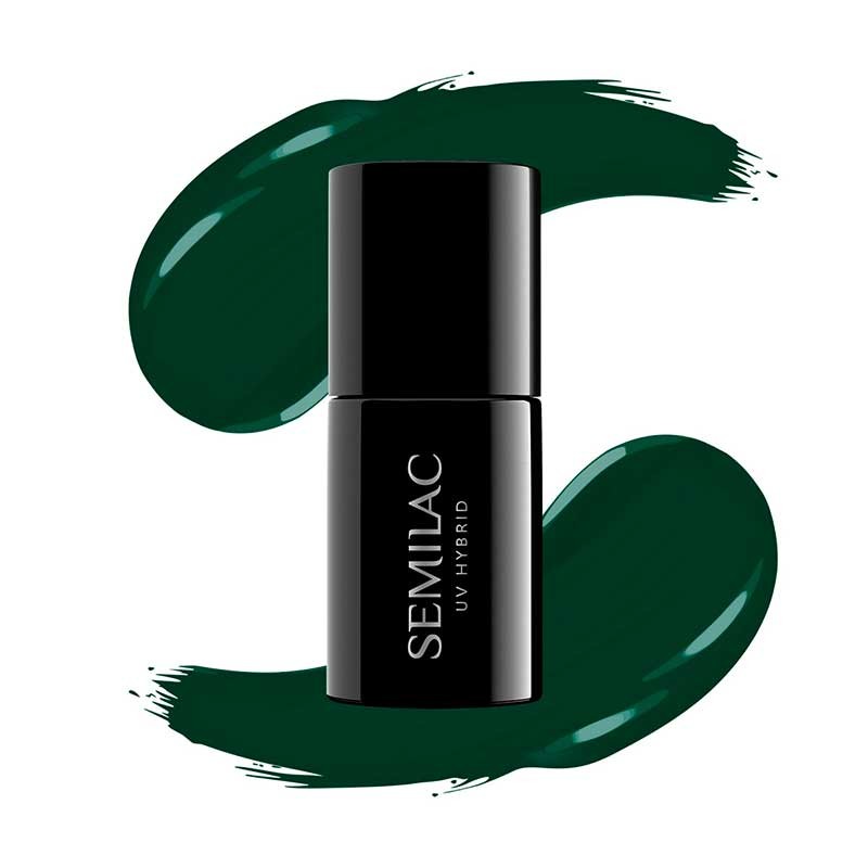 Verniz gel Semilac - 309 Pine Green - 7 ml.