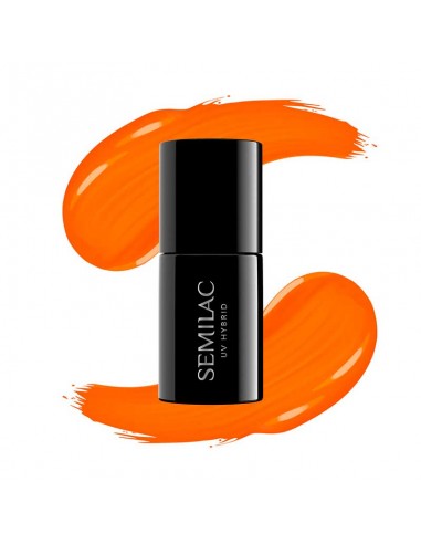 Verniz gel Semilac - 424 Orange...